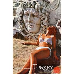 Travel Poster, Turkey - Land of Sun and History, Poster