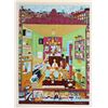 Image 1 : Ralph Fasanella, Dinner Table, Serigraph