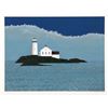 Image 1 : Theodore Jeremenko, Island Lighthouse, Silkscreen