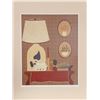 Image 1 : Nancy Lubeck, Table in the Study, Serigraph