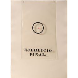 Luis Camnitzer, Ejercicio Final, Intaglio with Collage