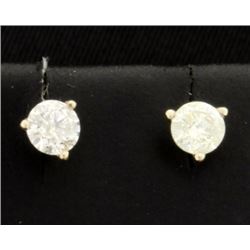 Diamond Studs in 14k