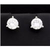 3/4 Carat TW Diamond Stud Earrings in Platinum