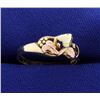 Image 2 : Yellow & Rose Gold Nature Ring