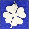Sterling Silver Four Leaf Clover Pendant