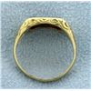 Image 3 : Antique Synthetic Ruby Pinky or Child's Ring