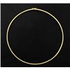 Image 1 : Italian Made 17 Inch Omega Necklace