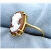 Image 2 : 18K Cameo Ring