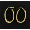 Image 2 : Large 18K Hoop Earrings