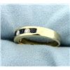 Image 2 : Sapphire & Diamond Band Ring