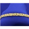 Image 1 : 14K Yellow Gold Nugget Bracelet