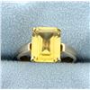 Image 1 : Antique 3ct Citrine Ring