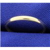 2.1mm Gold Wedding Band
