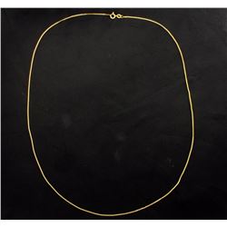 Italian Made 20 Inch Box Chain