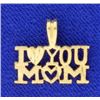 Image 1 : I Love You Mom Pendant