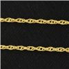 Image 2 : 16 1/2 Inch Gold Link Chain Necklace