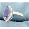 Image 2 : 1.6ct Marquise Amethyst Statement Ring