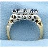 Image 2 : Sapphire and Diamond Ring