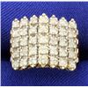 1ct Total Weight Diamond Ring