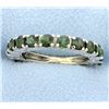 1.3ct Total Weight Chrome Diopside Ring