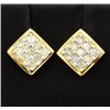 .36ct Total Weight Diamond Earrings