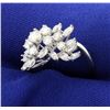 Image 2 : 18K 2ct Total Weight Diamond Ring
