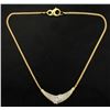 1 1/2ct Total Weight Diamond Necklace