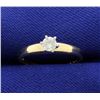 Image 1 : Diamond 1/5 Carat 14k Solitaire!