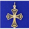 Image 1 : 9K Cross Pendant