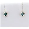 Image 1 : Blue Diamond Stud Earrings