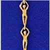 Image 2 : Unique Gold Acrobat Bracelet