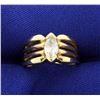 Image 1 : 1/2ct Marquise Diamond Ring