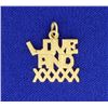 Image 1 : Love and XXXXX Pendant or Charm