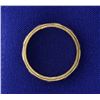 Image 2 : 14K Yellow Gold Band