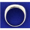 Image 3 : Modern 18K White Gold Ring