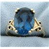 Image 1 : 6ct London Blue Topaz Ring