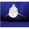 Image 1 : 1.5ct CZ Solitaire Ring