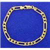 Image 1 : Italian Made Figaro Bracelet