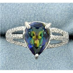 Classic Blue Mystic Topaz Ring