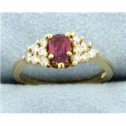 Ruby & Diamond Ring