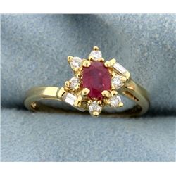 Ruby & Diamond Ring