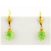 Image 1 : Heart shaped dangle earrings