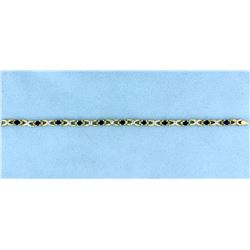 Sapphire & Diamond Bracelet