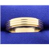 Image 1 : Wide 6mm Wedding Band
