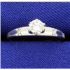 Image 1 : .3ct Total Weight Diamond Ring