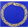 Image 1 : 23 1/2 Inch Figaro Neck Chain