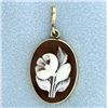 Image 1 : 14K Cameo Pendant