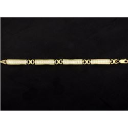 14K Yellow & White Gold Bracelet