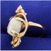 Image 2 : Vintage Pearl and Diamond Ring