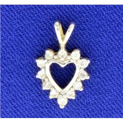 Diamond Heart Pendant